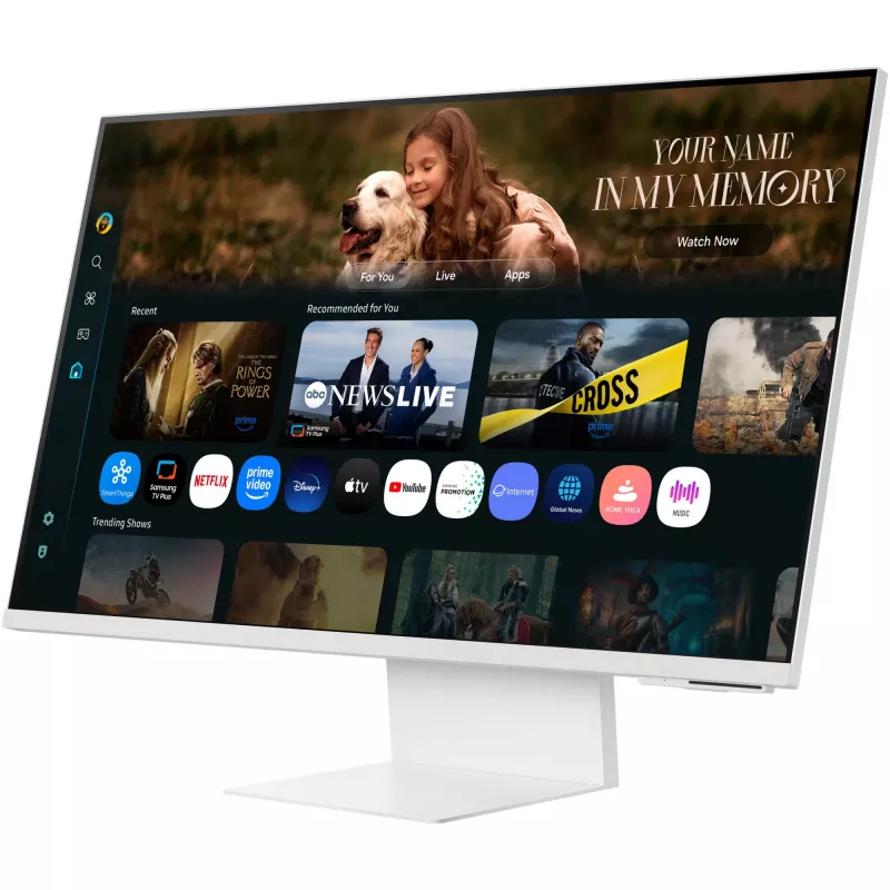 Monitor LCD | SAMSUNG | LS32FM801UUXDU | 32 | Smart/4K | Matryca VA | 3840x2160 | 16:9 | 60 Hz | 4 ms | Kolor biały | LS32FM801UUXDU