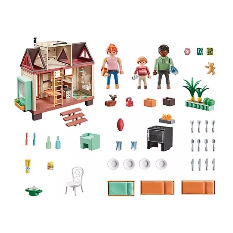 Zestaw rodzinny Playmobil 71509 Wielokolorowy Wiek 4-10