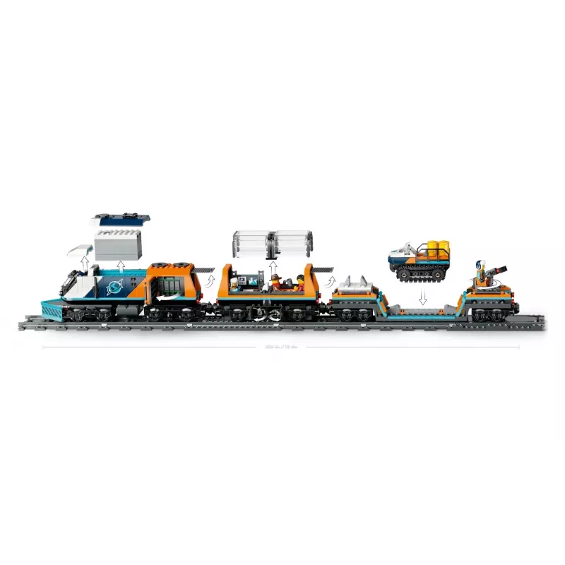 LEGO CITY 60470 Explorers Arctic Polar Express Train