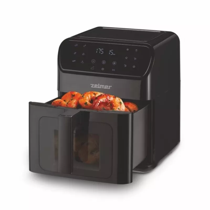 Zelmer ZAF6500 Frytkownica beztłuszczowa 6,5 l 1500 W Czarna