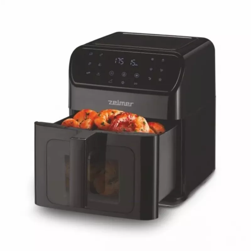 Zelmer ZAF6500 Frytkownica beztłuszczowa 6,5 l 1500 W Czarna