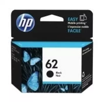 HP 62 Czarny wkład atramentowy Blister
