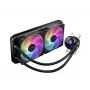 ASUS ROG STRIX LC II 280 ARGB Chłodzenie procesora All-in-one chłodnica cieczy 14 cm Czarny 1 szt.