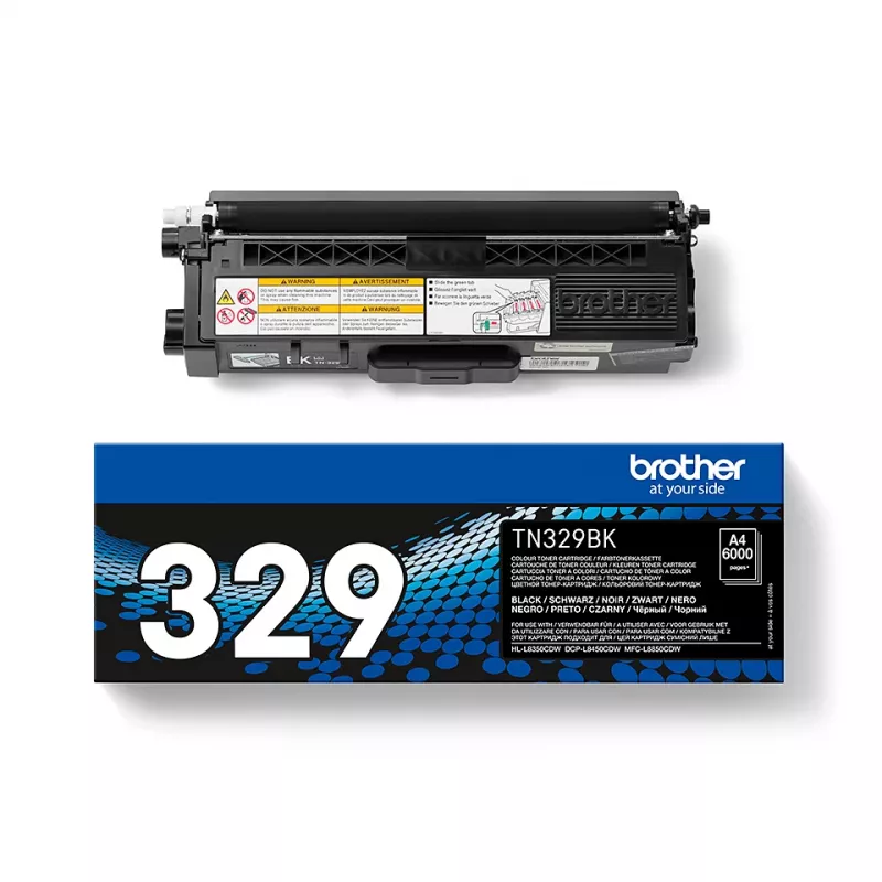 Kaseta z tonerem Brother TN-329BK 3000 stron Czarny