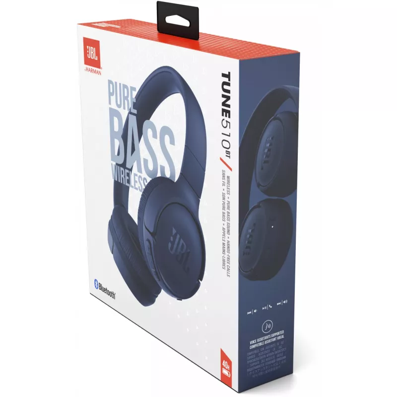 Jbl JBLT510BTBLU niebieski