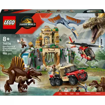 LEGO JURASSIC WORLD 76976 Spinozaur i kecalkoatl – misja powietrzna