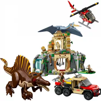 LEGO JURASSIC WORLD 76976 Spinozaur i kecalkoatl – misja powietrzna