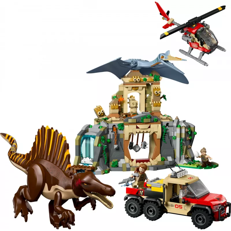 LEGO JURASSIC WORLD 76976 Spinozaur i kecalkoatl – misja powietrzna