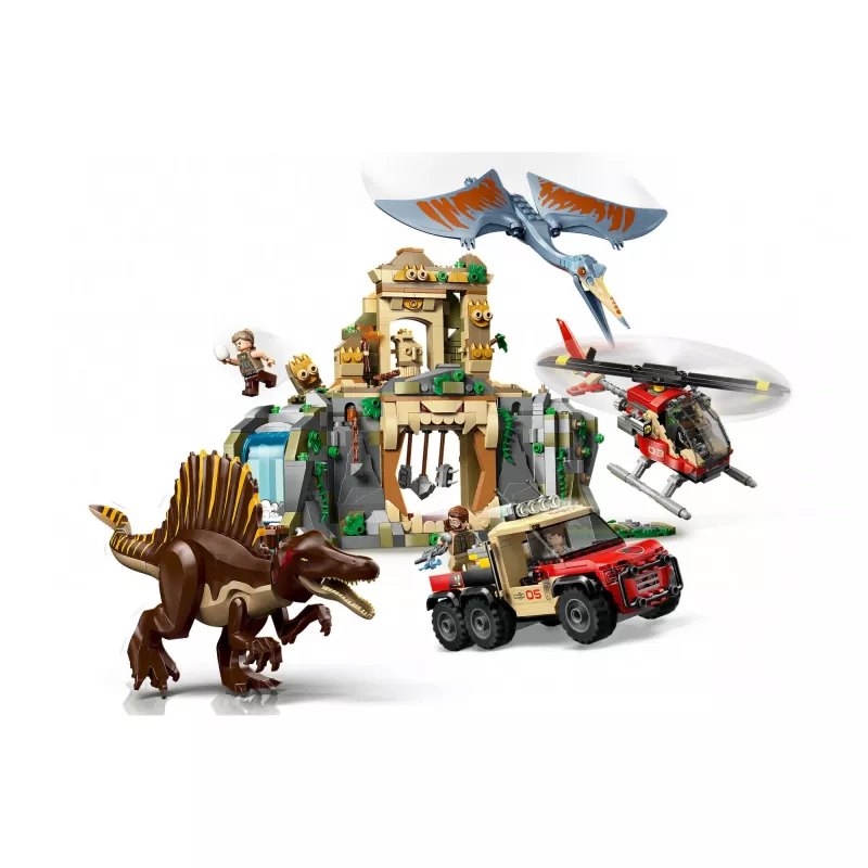 LEGO JURASSIC WORLD 76976 Spinozaur i kecalkoatl – misja powietrzna