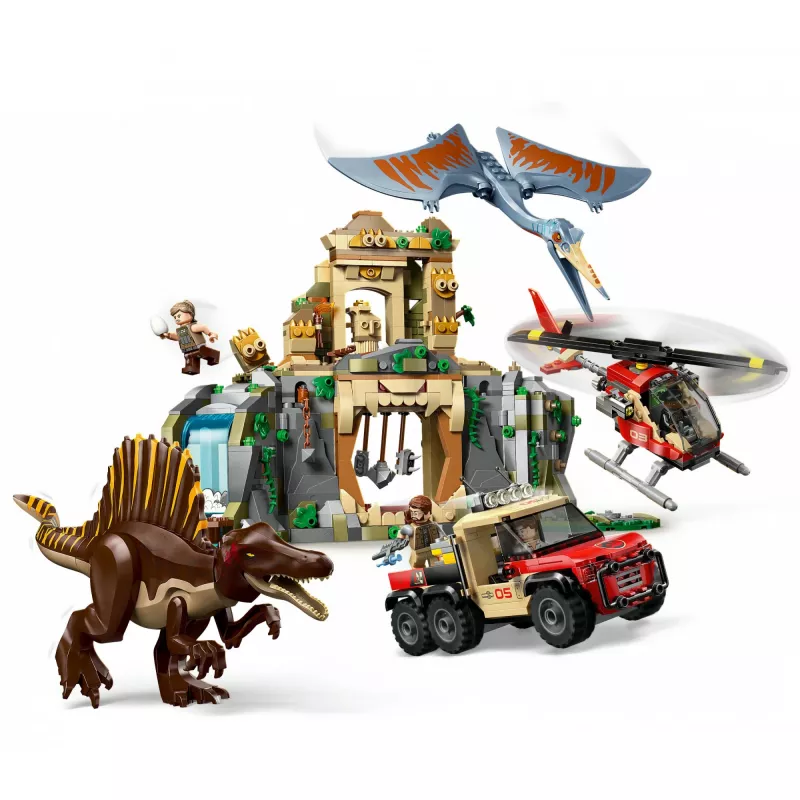 LEGO JURASSIC WORLD 76976 Spinozaur i kecalkoatl – misja powietrzna