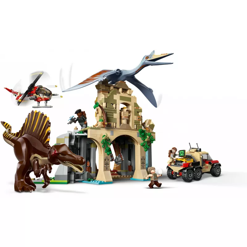 LEGO JURASSIC WORLD 76976 Spinozaur i kecalkoatl – misja powietrzna