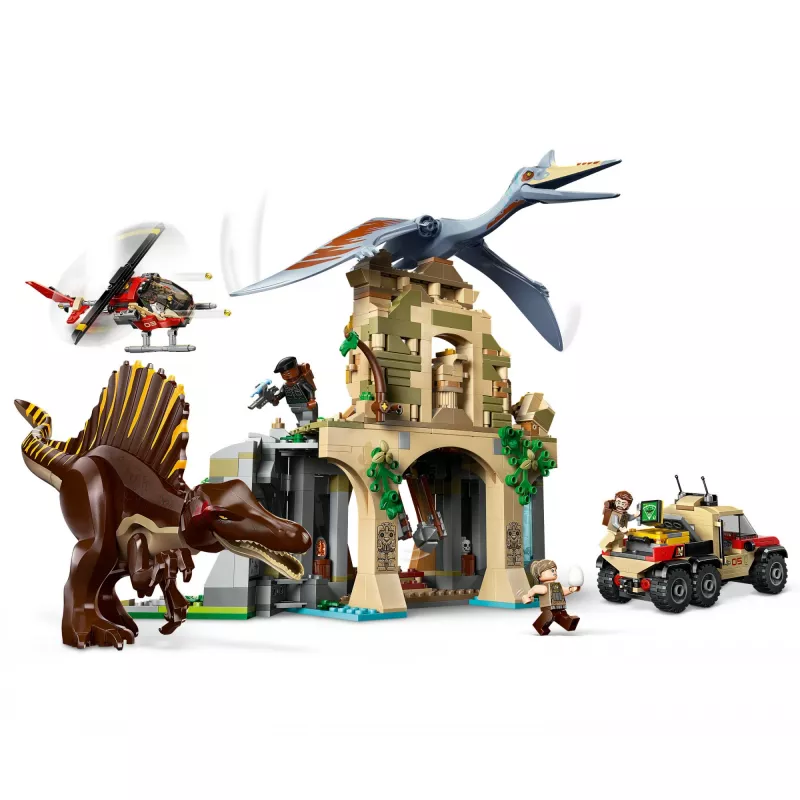 LEGO JURASSIC WORLD 76976 Spinozaur i kecalkoatl – misja powietrzna