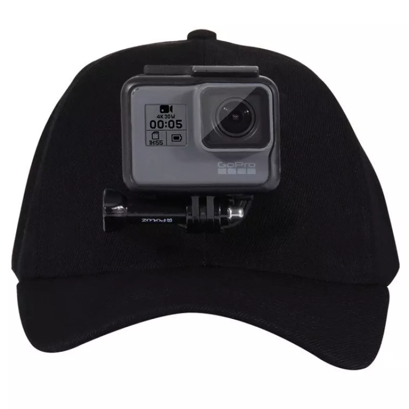 Czapka Puluz z uchwytem do kamery sportowej (DJI, GoPro, Insta360)