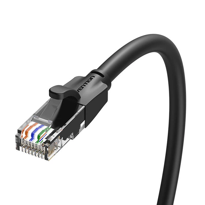 Kabel sieciowy UTP CAT6 Vention IBEBN RJ45 Ethernet 1000Mbps 15m (czarny)