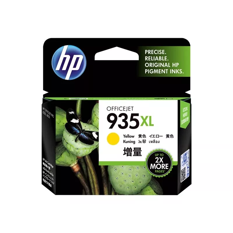 Oryginalny wkład atramentowy HP 935XL C2P26AE BGY żółty o wysokiej wydajności 825 stron 1 szt.