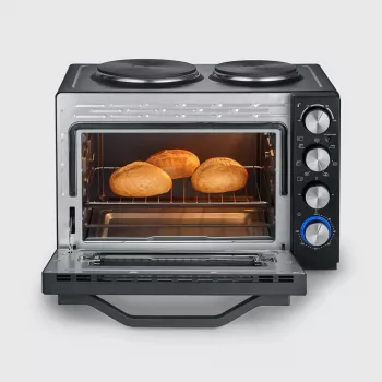 Severin TO 2073 XXL piekarnik tosterowy 60 l 2200 W Czarny Grill