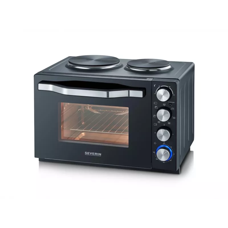 Severin TO 2073 XXL piekarnik tosterowy 60 l 2200 W Czarny Grill