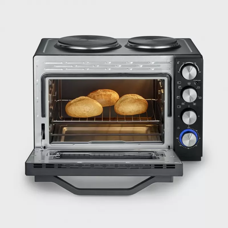 Severin TO 2073 XXL piekarnik tosterowy 60 l 2200 W Czarny Grill