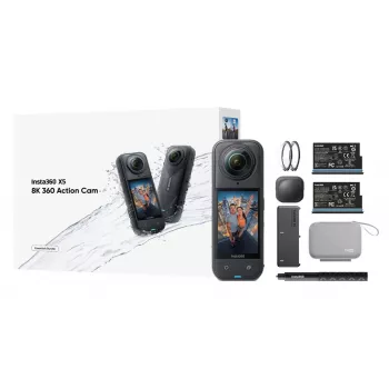 Insta360 X5 Bundle kamera sportowa 72 MP 8K Ultra HD 360°