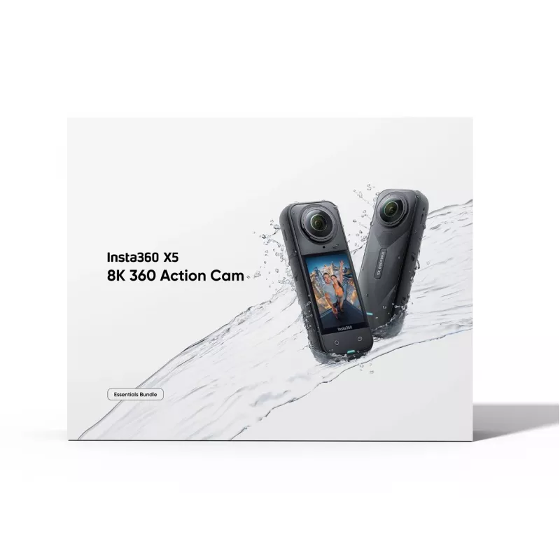 Insta360 X5 Bundle kamera sportowa 72 MP 8K Ultra HD 360°