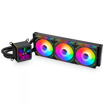 Zestaw chłodzenia cieczą Lian Li GALAHAD II LCD SL-INF 36 cm Czarny
