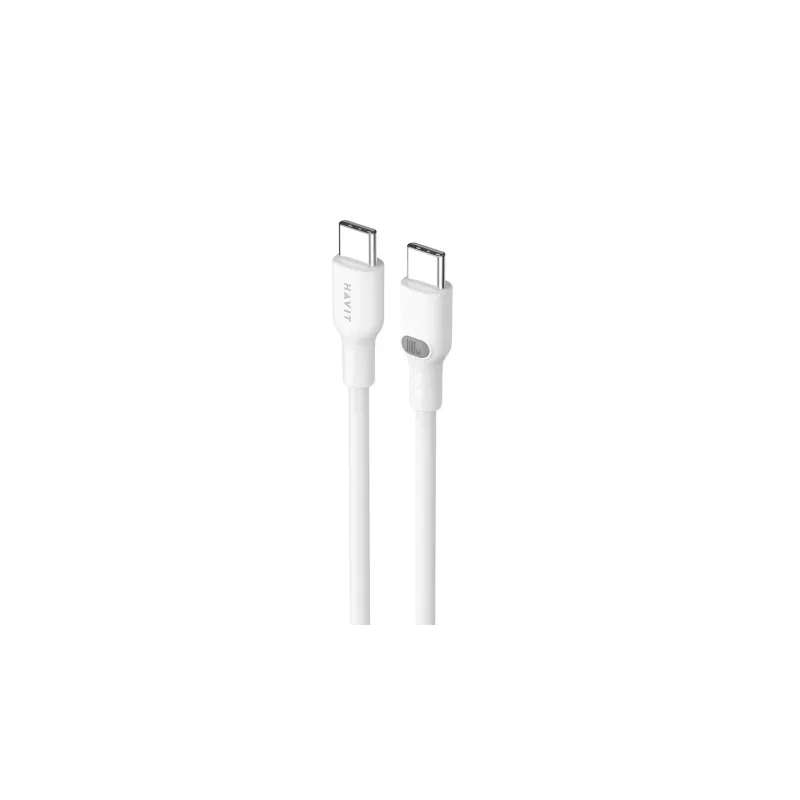 Kabel USB typu C do USB typu C Havit CB6280 1m biały