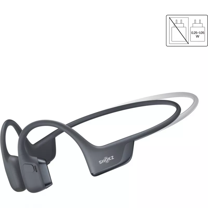 SHOKZ OpenRun Pro 2 Mini Zestaw słuchawkowy Bezprzewodowy Sportowy Bluetooth Czarny