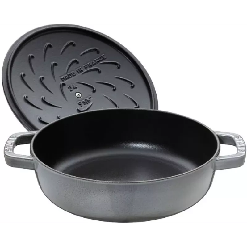 Głęboka patelnia z pokrywką STAUB 28 cm 40511-470-0