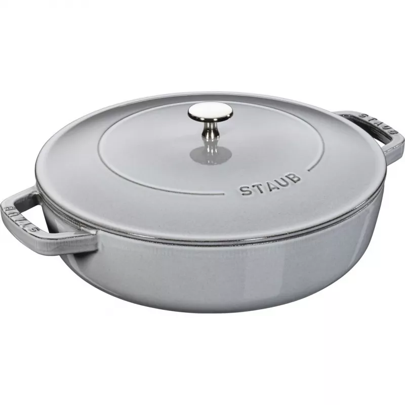 Głęboka patelnia z pokrywką STAUB 28 cm 40511-470-0