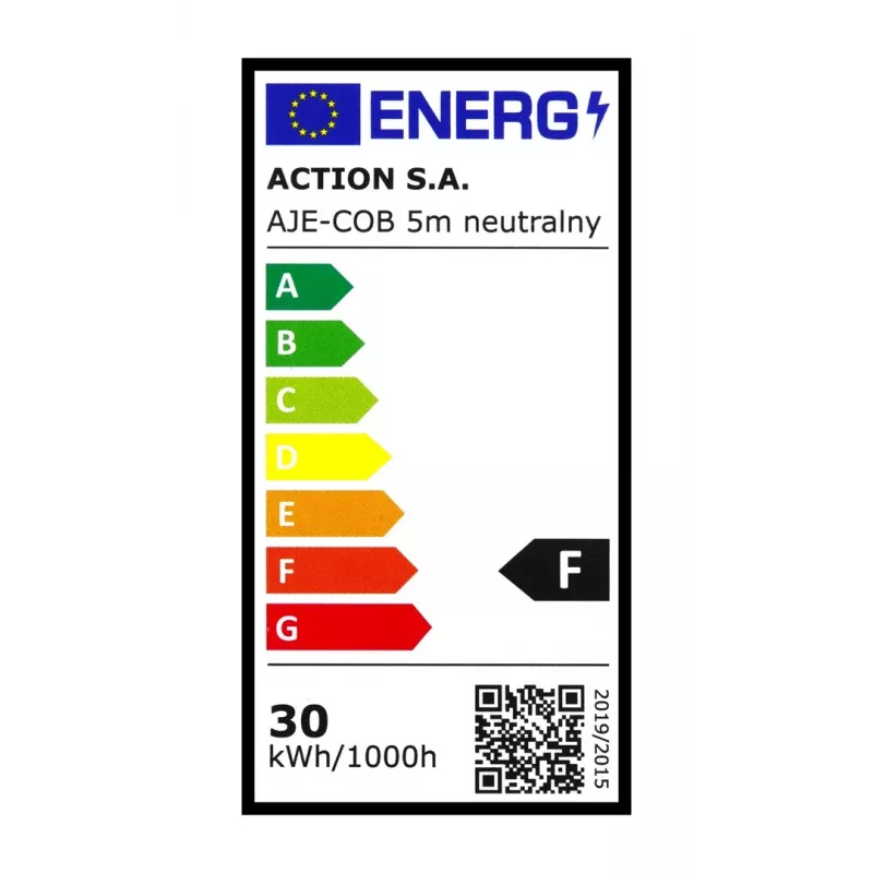Activejet AJE-COB 5m neut taśma LED uniwersalna taśma LED wewnętrzna