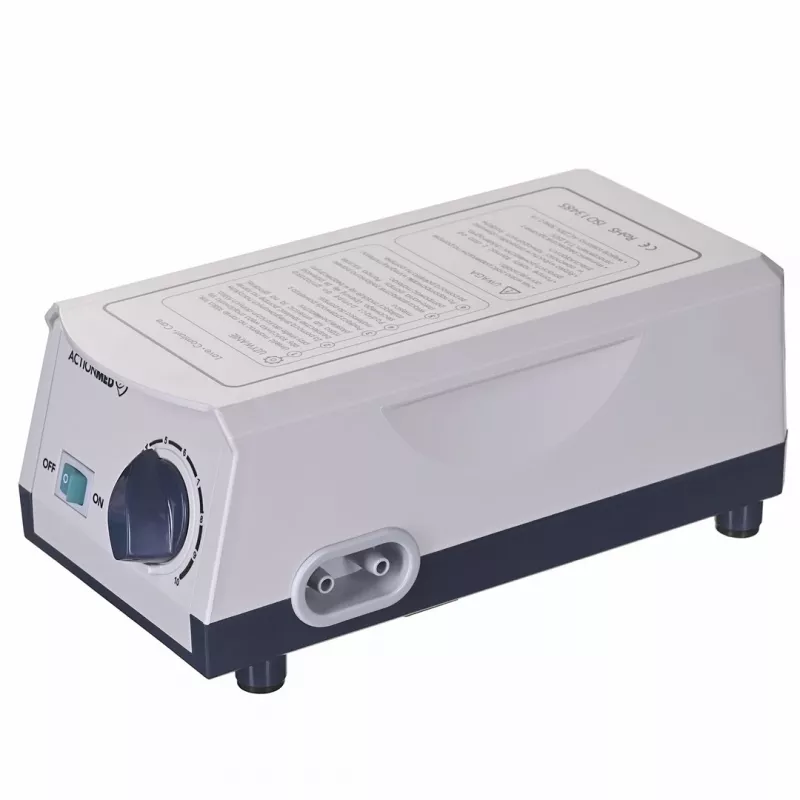 Materac przeciwodleżynowy bąbelkowy ActionMed M100AM zmiennociśnieniowy, pojedynczy materac PVC 192×82×7 cm, maks. waga użytkownika 135 kg