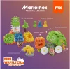 Klocki konstrukcyjne Marioinex Blocks Waffle mini Śmieciarka 14 szt. 903131