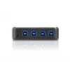 Przełącznik współdzielenia urządzeń peryferyjnych ATEN US434 4x4 USB 3.2 Gen1