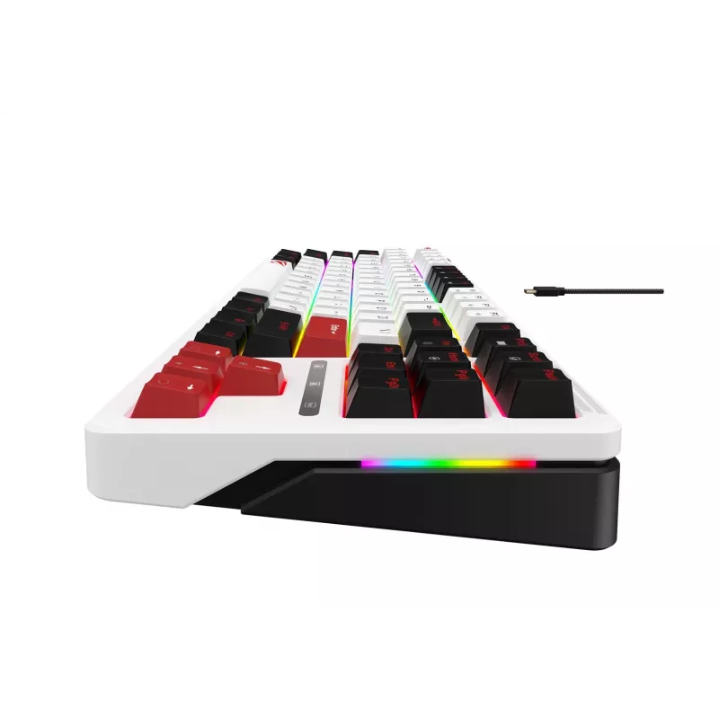 Klawiatura gamingowa Havit KB902L 80% przewodowa USB QWERTY 88 klawiszy RGB LED