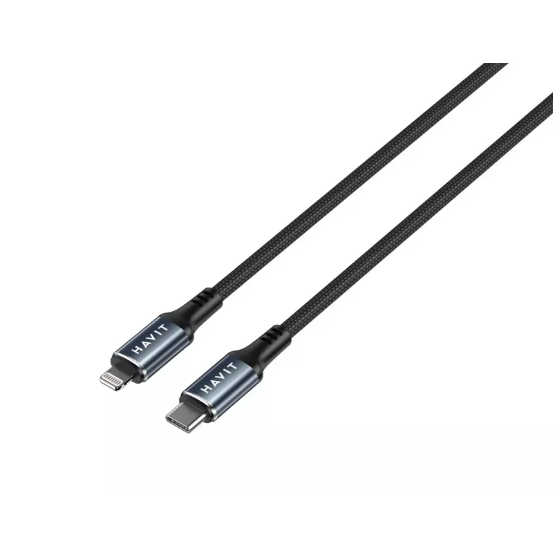 Havit CB6311 USB Type C to Lightning kabel 1 m Czarny 30 W