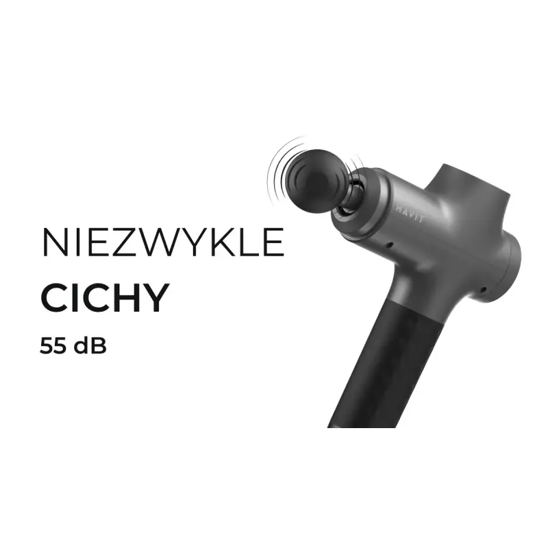 Havit MG1503 pistoletowy masażer do rąk z masażem uderzeniowym i wibracyjnym