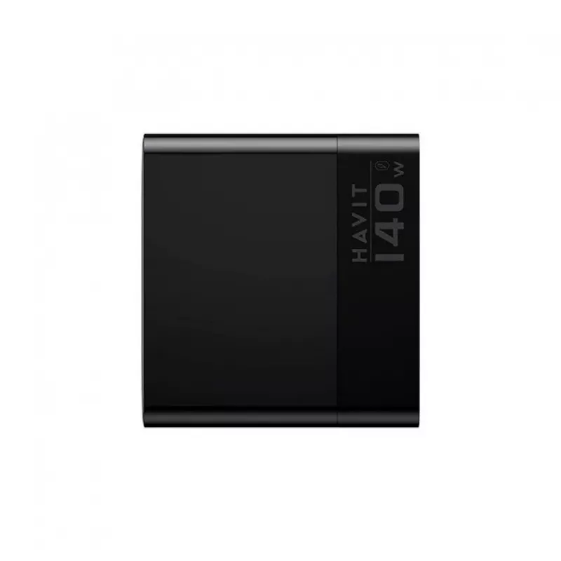 HAVIT Travel Charger UCLE004 EU 140W Five-Port GaN Czarny