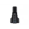 HAVIT Travel Charger UCLE004 EU 140W Five-Port GaN Czarny