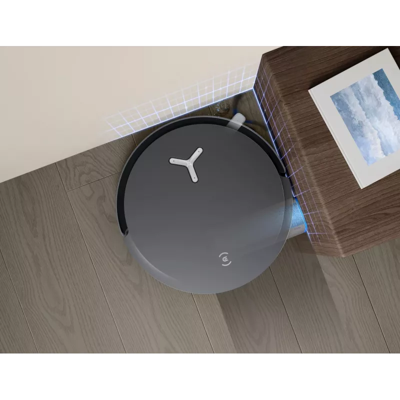 Robot sprzątający Ecovacs Deebot X8 Omni — czarny, bateria 5200 mAh, czas pracy 128 min, worek na kurz 0,22 L, mopowanie na mokro, automatyczna stacja bazowa