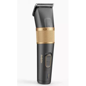 Maszynka do włosów BaByliss E987E Gold Granite — akumulatorowa Li-Ion, 8 stopni długości, 0,6 mm–28 mm, wodoodporna