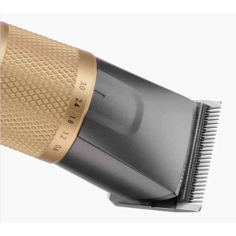 Maszynka do włosów BaByliss E987E Gold Granite — akumulatorowa Li-Ion, 8 stopni długości, 0,6 mm–28 mm, wodoodporna