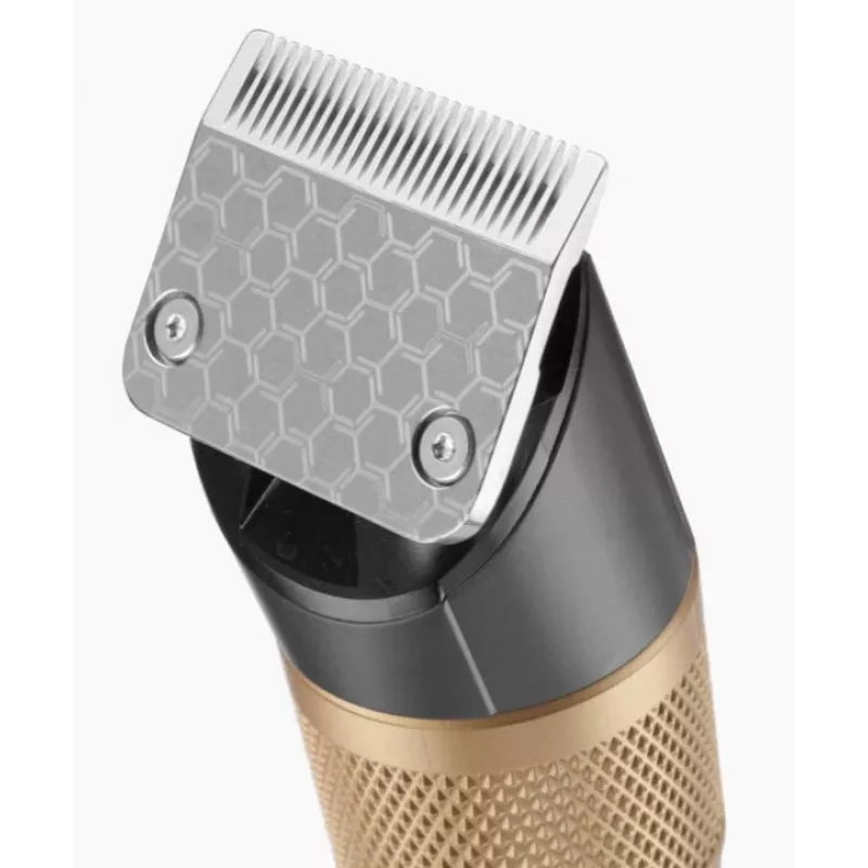 Maszynka do włosów BaByliss E987E Gold Granite — akumulatorowa Li-Ion, 8 stopni długości, 0,6 mm–28 mm, wodoodporna