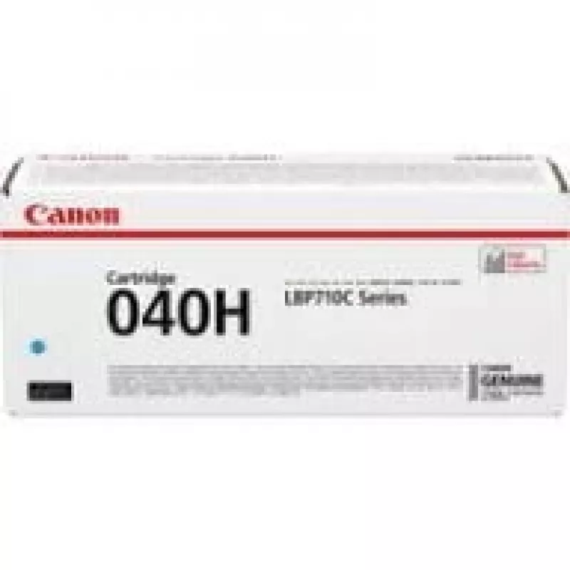 Canon 040H wkład tonerowy 1 szt. oryginalny cyjan