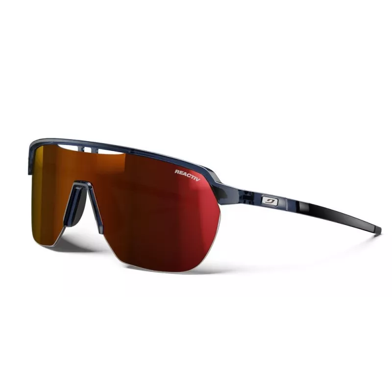 JULBO FREQUENCY REACTIV 0-3 HC okulary przeciwsłoneczne czarno-niebieskie