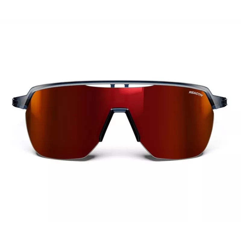 JULBO FREQUENCY REACTIV 0-3 HC okulary przeciwsłoneczne czarno-niebieskie