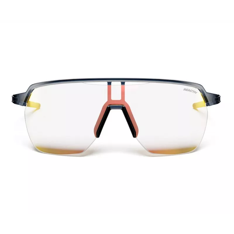 JULBO FREQUENCY REACTIV 0-3 HC okulary przeciwsłoneczne czarno-niebieskie