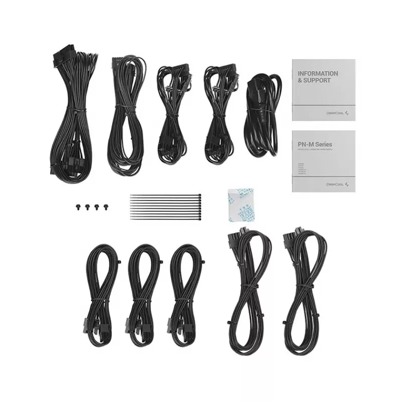 Zasilacz DeepCool PN650M 650 W 20+4 pin ATX ATX Czarny