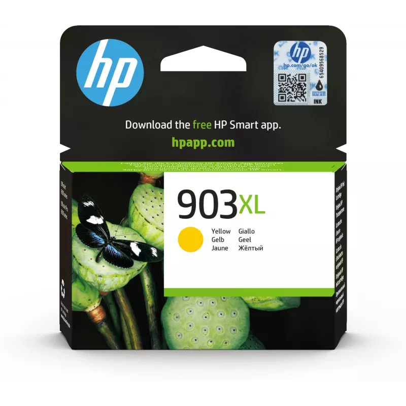 Oryginalny wkład atramentowy HP T6M11AE 301 903XL o wysokiej wydajności w kolorze żółtym BLISTER