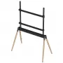 Podstawa podłogowa do telewizora 55-86/BLK/WOOD TVS-86F-01-BK Gembird