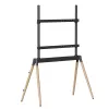 Podstawa podłogowa do telewizora 55-86/BLK/WOOD TVS-86F-01-BK Gembird